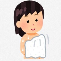シャワー浴びた後は素早く拭きましょう