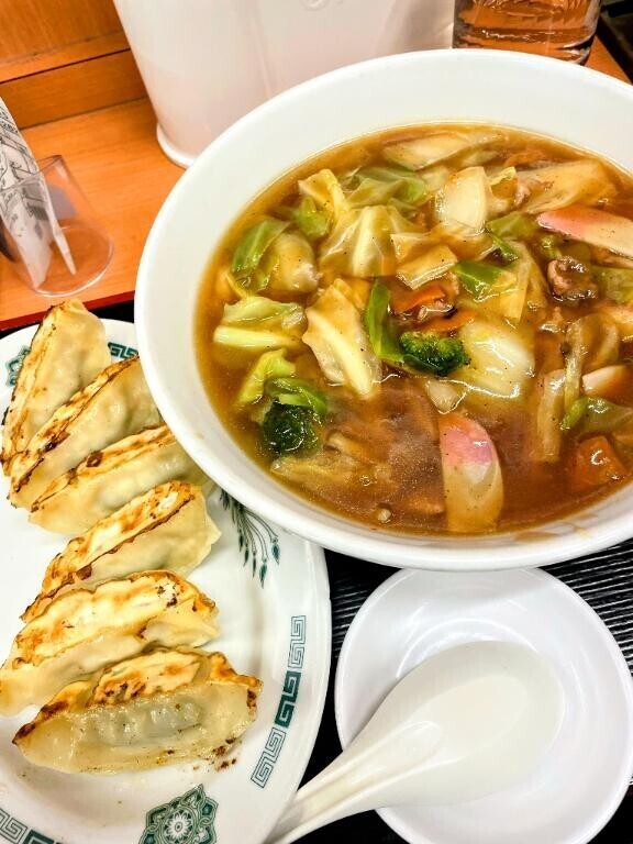 五目あんかけラーメン?