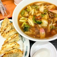 五目あんかけラーメン?