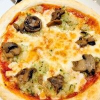 野菜ときのこのピザ?