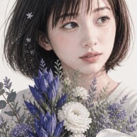 私を花束にしたら?