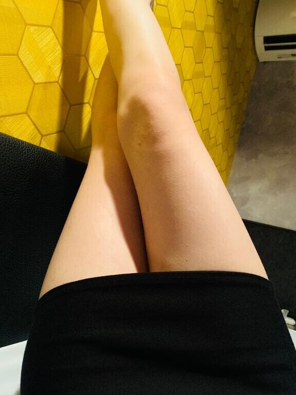 自慢の脚?