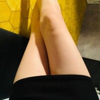 自慢の脚?