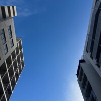 晴れすぎ☀️つき🌙