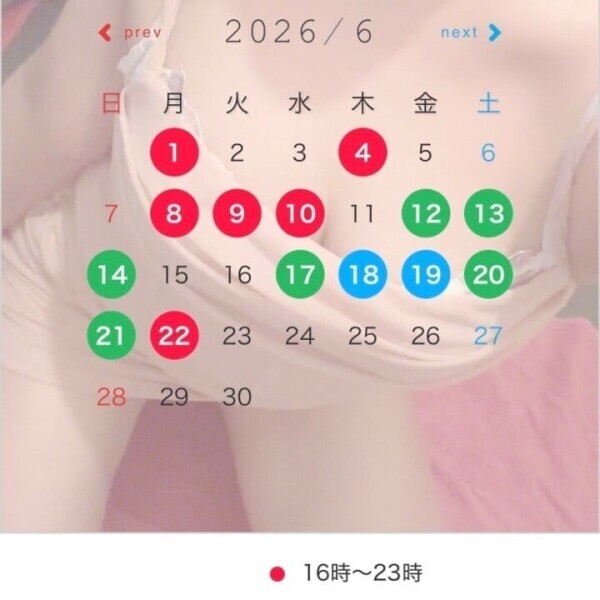 6月の予定🧡