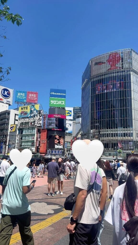 渋谷へ〜♡