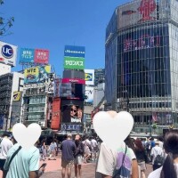 渋谷へ〜♡