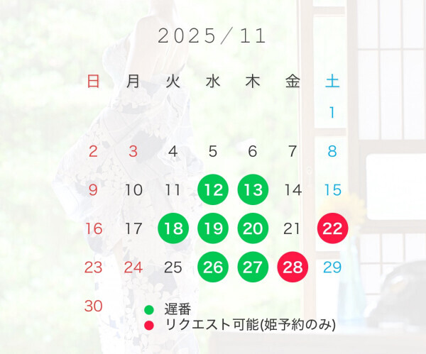 11月予定&その他おしらせ🗓️