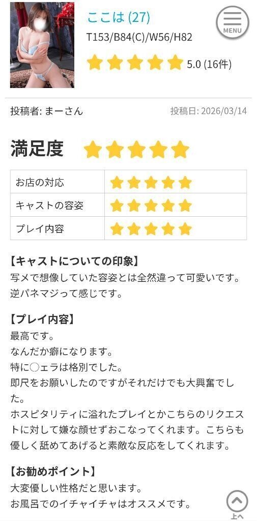 口コミありがとう