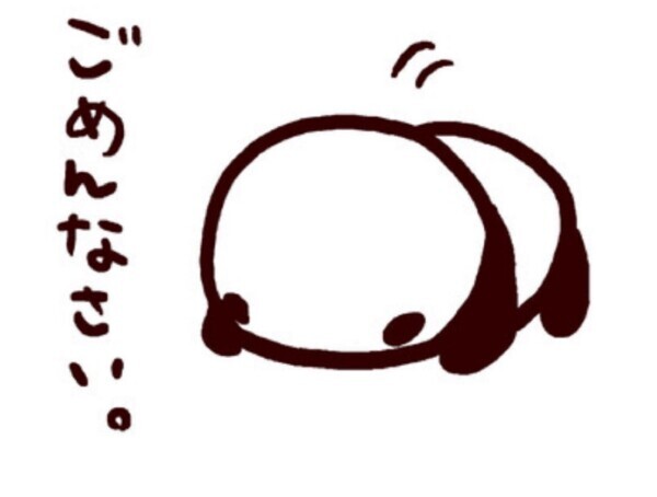 ごめんなさい🙇‍♀️