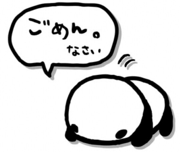 ごめんなさい🙇‍♀️