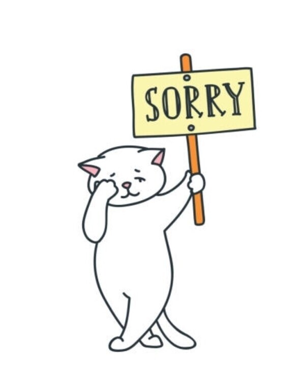 ごめんなさい