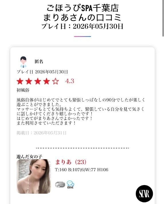 口コミ😳♥️