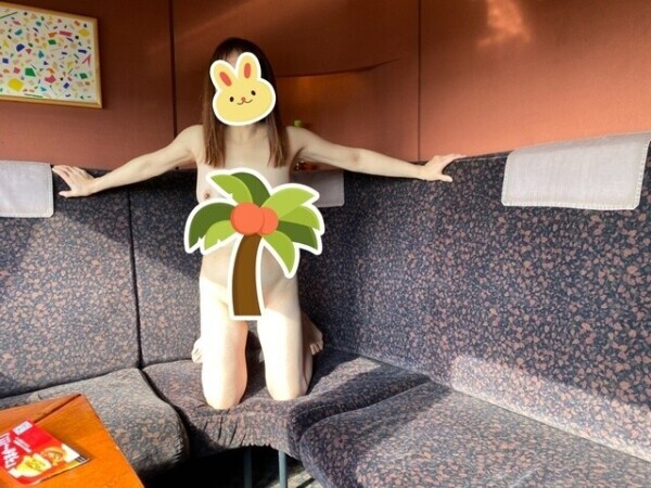 特急の中で