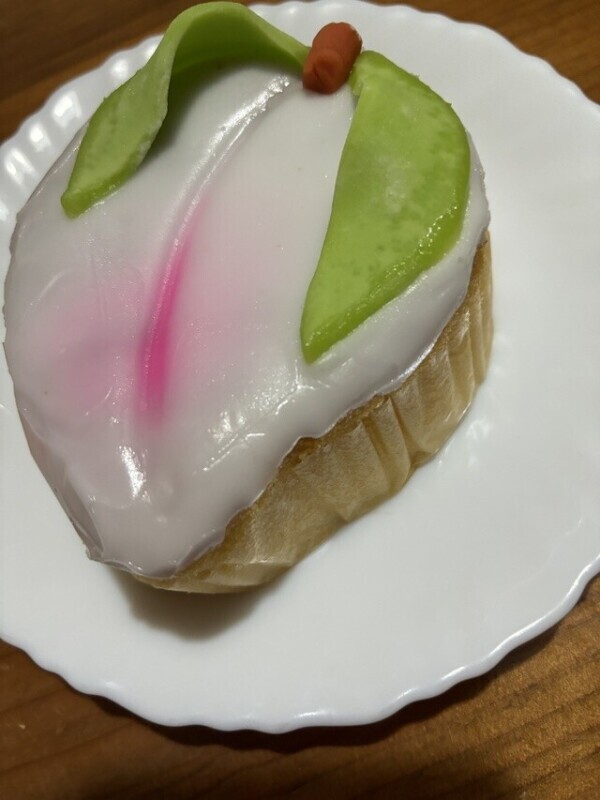 桃カステラ