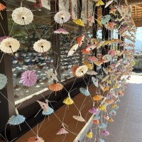 傘のオブジェ