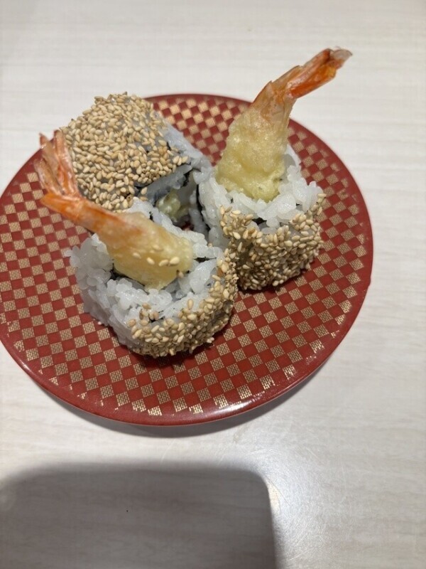 海老の自己主張