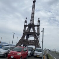 エッフェル塔の真似