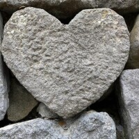 眼鏡橋のハート