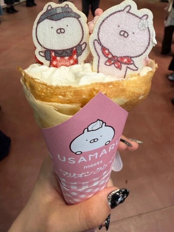 クレープうさまる(  ´∞` )