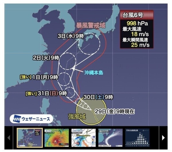 チャンミー襲来🌀