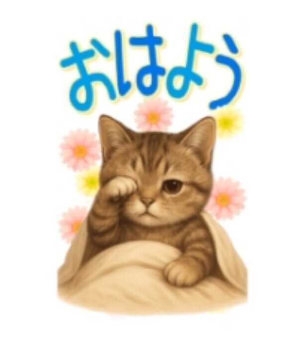 早起き💦