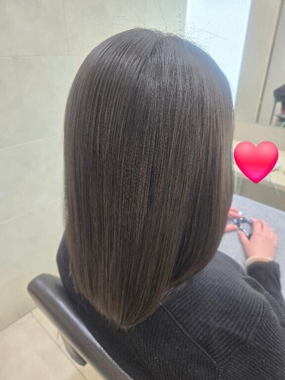 ヘアメンテ終了