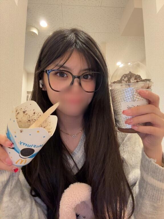 我慢できなかった、、泣