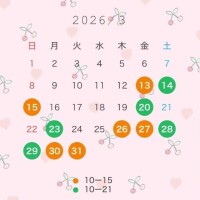 3月予定