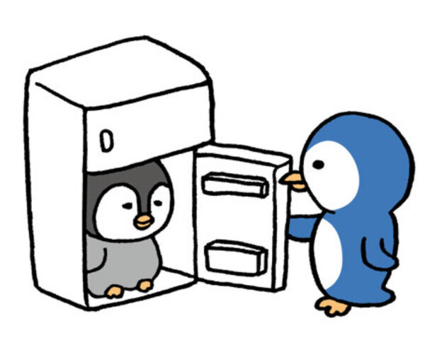 冷蔵庫が、、、