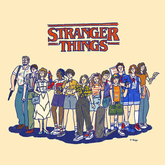 stranger things楽しみっ