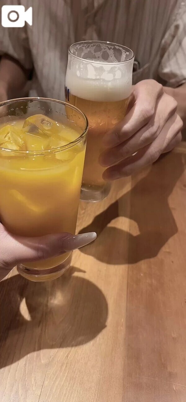 💎お酒飲むのも好きなんです♡