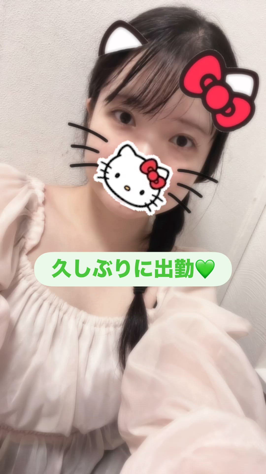 出勤しましたぁ🐈💚
