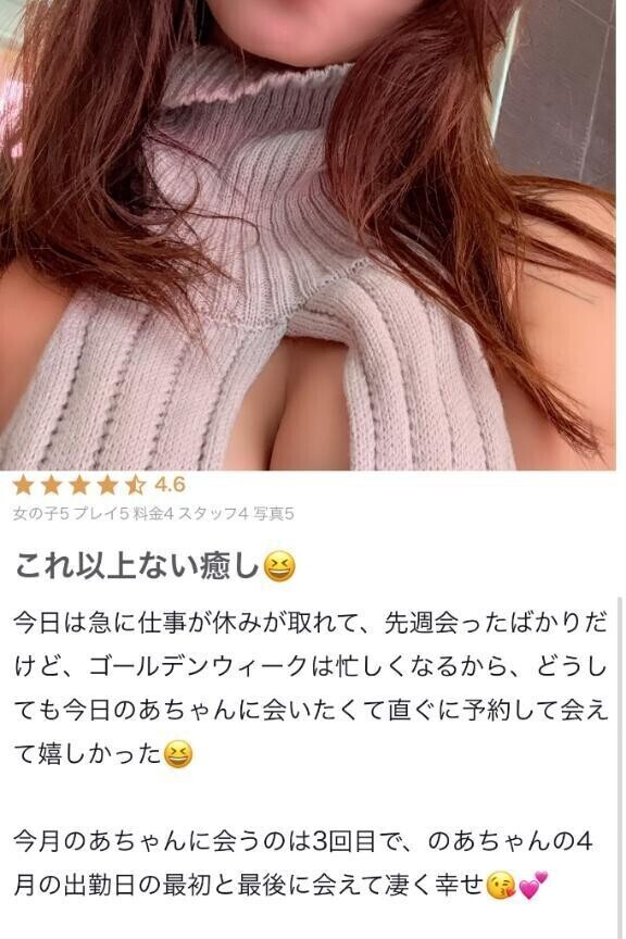 【お礼写メ日記】