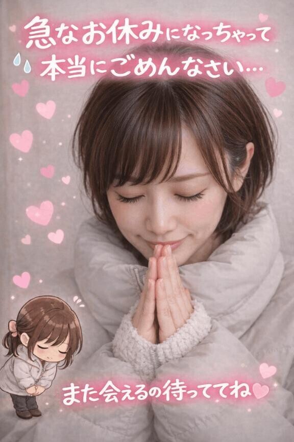 今週は❌😭💦