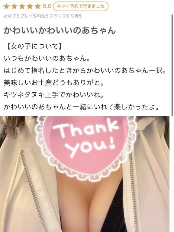 voxindaさん💕【お礼写メ日記】