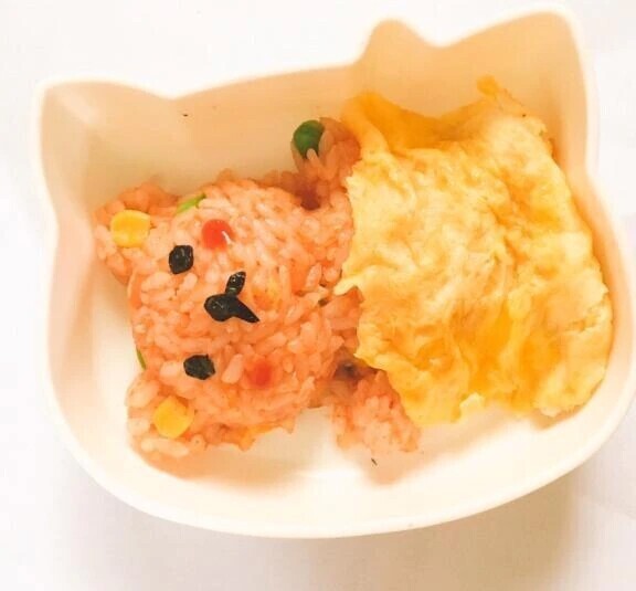 くまさんオムライス🐻🍳