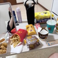 沢山食べるけどスレンダーです?