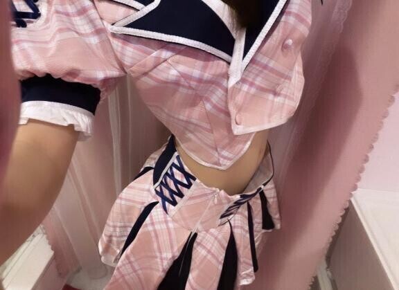 スカートが落ちてくる?