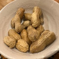 茹で落花生????