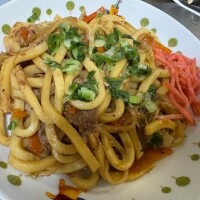 焼きうどん???