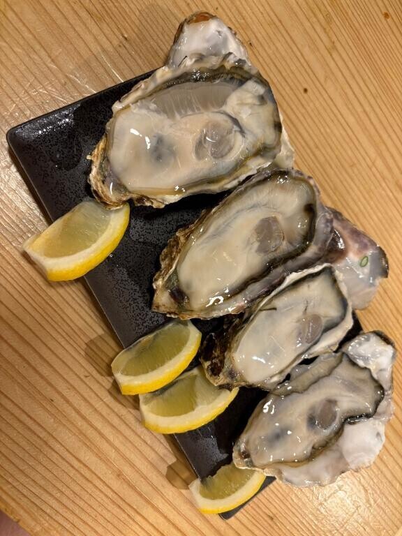 生牡蠣！！！