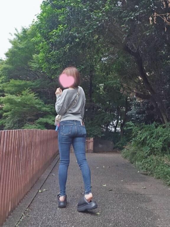 むっちりスキニーを脱ぐと、、