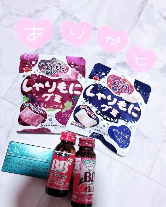 お菓子でご機嫌?明日まだ会えるよ？