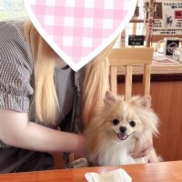 愛犬と一緒に♡