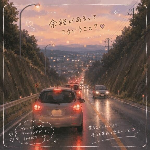 余裕があるって、こういうこと?
