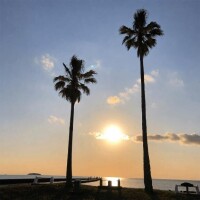 好きな景色と、いつもの朝♪