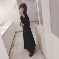 ダウン2枚重ね。?もこもこ。(^・^)?