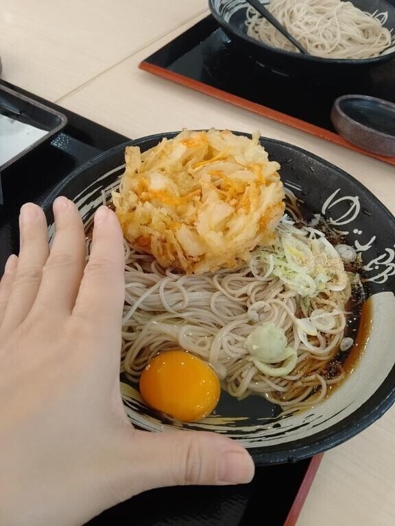 おはぁ。??そばしてます。