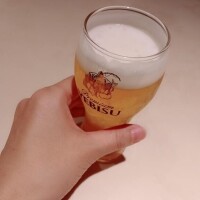 戻ったょ～??????春に乾杯??